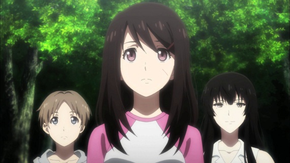 A Corpse is Buried Under Sakurako's Feet.