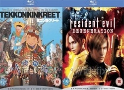 Tekkonkinkreet ve  Resident Evil: Degeneration DVD, VCD ve Blu-Ray'de